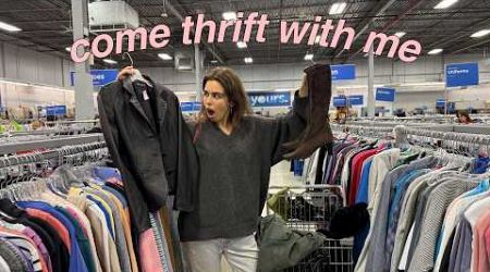 thrifting WINTER TRENDS and some staples too 