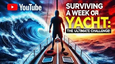 Surviving a Week on a Yacht: The Ultimate Challenge!#yacht