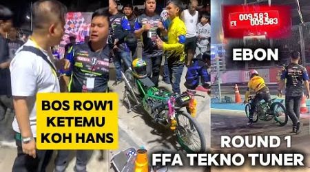 KELAS NERAKA NGO THAILAND , FFA TEKNO TUNER ROUND 1 TIME 9,5 DETIK