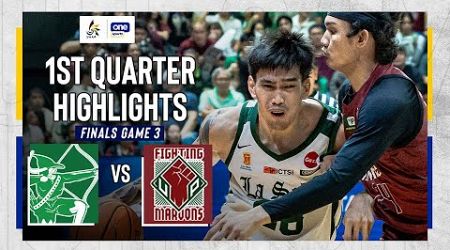 DLSU vs. UP | 1ST QUARTER GAME HIGHLIGHTS | UAAP SEASON 87 MEN’S BASKETBALL FINALS | DEC. 15 2024