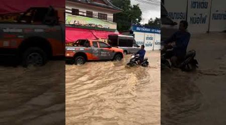 Another flooded day in Samui #travel #thailand