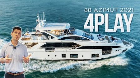 88&#39; Azimut Grande 27M Yacht 2021 in Fort Lauderdale [4PLAY]