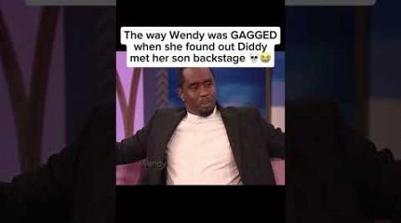 Wendy knew about Diddy #WendyWilliams #entertainment #Diddy #fypシ゚ #shorts