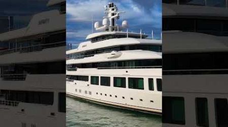 Who wants to see more big yachts? Leave a comment! Infinity yacht in Miami.