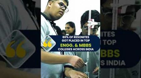 Join Resonance Hyderabad to achieve your IIT, NIT, and Medical dream.