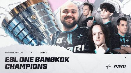 PARIVISION DOTA 2: ESL ONE BANGKOK 2024 FINAL VLOG