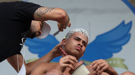 In Rio de Janeiro competition, barbers battle for best haircut