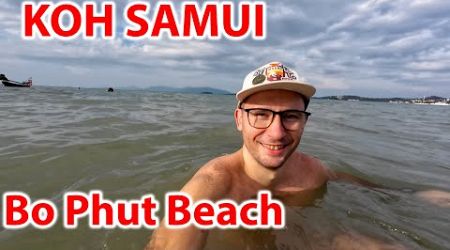 Bophut Beach honest review. Fishermans Village alternative. Koh Samui, Thailand. 4K walking tour