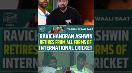 Ravichandran Ashwin announces his retirement from all forms of international cricket #ashwin