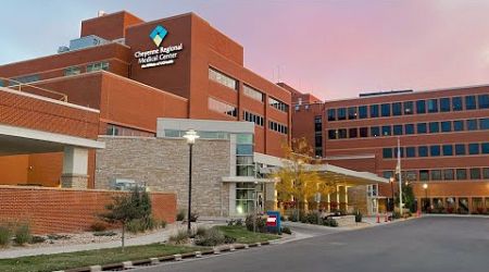 Cheyenne regional medical center might be on fire