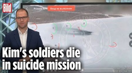 Suicide mission: Kim soldiers are mowed down | BILD Lagezentrum International