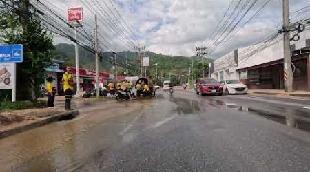 Ko Samui Reinigung der Straße am 18.12.2024