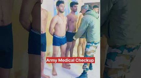 Army Medical Checkup #army #trending #viralvideo #shorts #ytshorts #trend #reels #short #yt #video