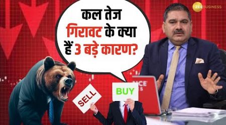 What Caused Yesterday’s Market Plunge? Top 3 Reasons Unveiled! | Insights from Anil Singhvi