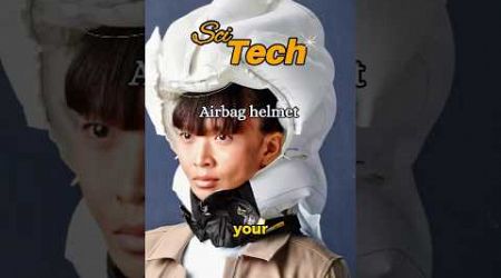 Airbag helmet #education #inventions #interesting #technology #shorts #science #machinery