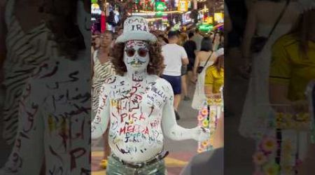 MYSTERIOUS Man in Bangla Road Walking Street Patong Phuket #bangla #phuket #shorts