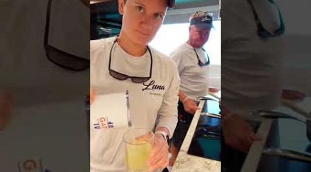 Day in the Life as a Chef on a Yacht #yacht #chef #privatechef