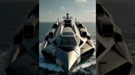 Fusiones de barcos y autos de marca lujosos - Fusions of boats and luxury brand cars #lujoso #fusion