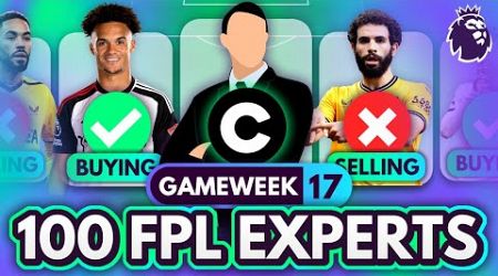 FPL GW17 EXPERT Transfer Trends &amp; Best Captains? 