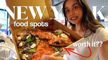 i tried the most popular nyc food spots, worth it??