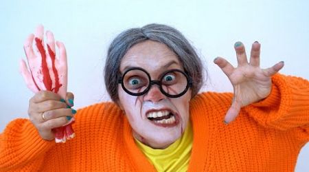 Super Granny becomes Zombie Compilation