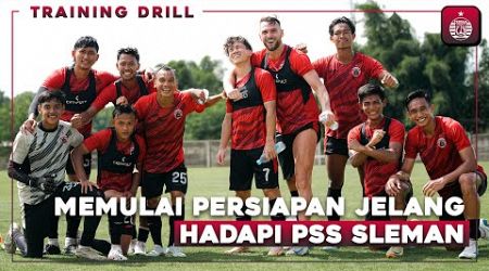 Persija Mulai Bersiap Hadapi PSS di Jakarta International Stadium | Training Drill