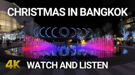 Experience the MOST MAGICAL Christmas Walk in Bangkok!