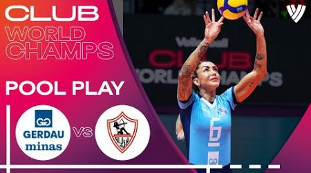 Gerdau Minas vs. Zamalek Sporting Club - Pool A | Highlights | Women&#39;s Club World Champs 2024