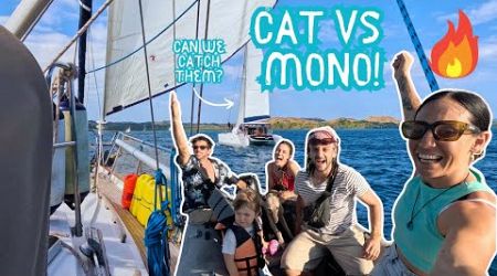 WHO WIN&#39;S? Our OLD Bluewater Monohull vs Modern Catamarans! | Sailing Regatta in Madagascar! Ep 383