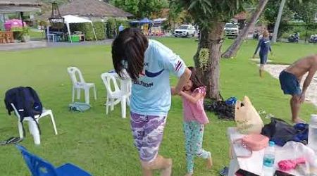 Jet and Jaelyn playing at Padel Samui