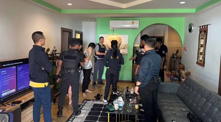 Japanese phone scam crims arrested in Pattaya