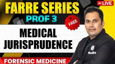 Medical Jurisprudence | MBBS 3rd Year | Farre Series | Dr. Manjunath | PW MedEd