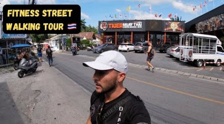 FITNESS STREET walking tour - Phuket Thailand! 