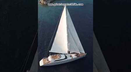 55 Meter Super Yacht for Rent Turkey #platinyachting #platinyatcilik