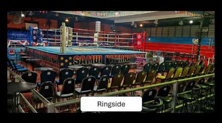 Samui Inter Muay Thai Stadium seats