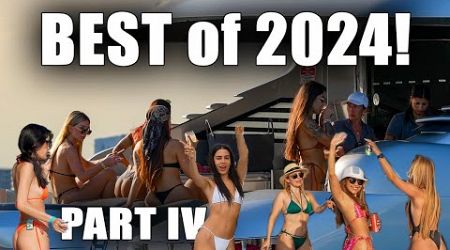 Best of DroneViewHD 2024! | Part IV | Miami River | Sandbar Party | Party Boats