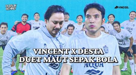 DUET VINCENT DESTA DI MINI SOCCER MELAWAN GJLS ENTERTAINMENT &amp; PODCAST ANCUR! SAKER CUMA JADI BEBAN!