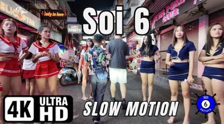 Soi 6.1 &amp; Soi 6 | Pattaya Thailand | Slow Motion | 4K Ultra HD 60FPS