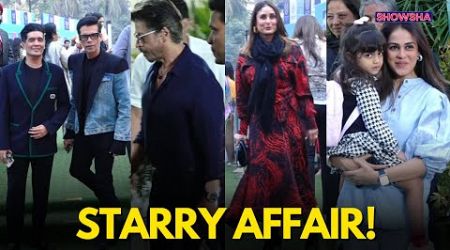 SRK, Kareena-Saif, Karan Johar Attend The Annual Function At Dhirubhai Ambani International School