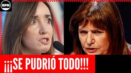 ¡¡¡SE PUDRIÓ TODO!!! VILLARRUEL APUNTÓ CONTRA BULLRICH POR EL GENDARME DETENIDO EN VENEZUELA