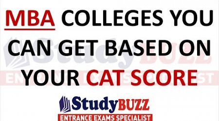 CAT results out | Which MBA college you can get based on your percentile? IIM &amp; Non IIM cutoffs