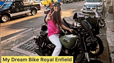 Finally I Ride My Dream Bike Royal Enfield || Little India in Thailand 