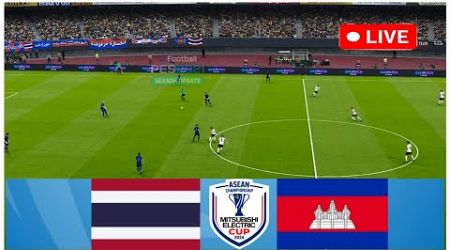 THAILAND vs CAMBODIA AFF MISUBISHI ELECTRIC CUP 2024PES21