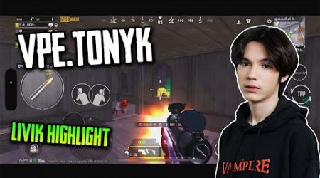 PUBG Mobile Thailand : VPE.TonyK Livik highlight