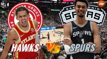 Atlanta Hawks vs San Antonio Spurs Live Play by Play &amp; Scoreboard