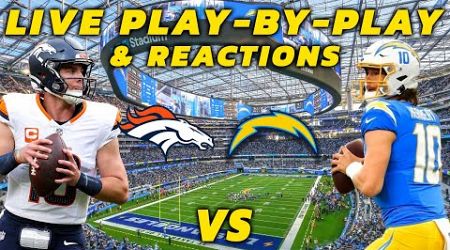 Denver Broncos vs Los Angeles Chargers | Live Play-By-Play &amp; Reactions