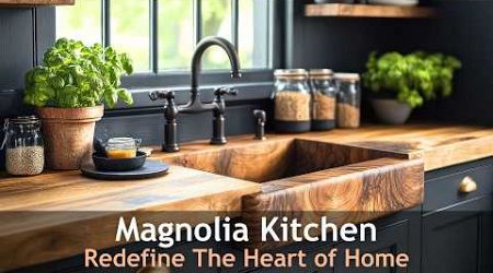 The Hottest Magnolia Kitchen Decor Trends of 2024