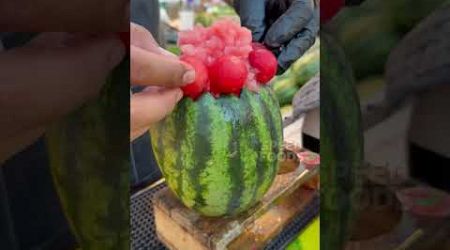 Whole watermelon smoothie in Thailand