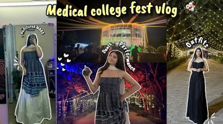 medical college FEST VLOG 