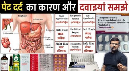 पेट दर्द | Abdominal Pain | Medicine | Treatment | Medicine Knowledge | Pharmacy | Doctor | Mbbs